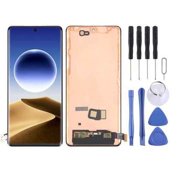 Per OPPO Find X7 Ultra PHY110 Schermo LCD AMOLED originale con digitalizzatore Assemblaggio completo