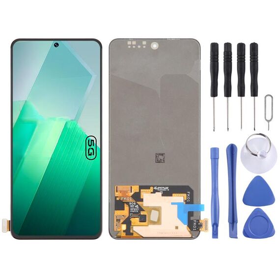Per vivo iQOO Z9 I2302 I2218 Schermo LCD AMOLED originale con digitalizzatore Assemblaggio completo