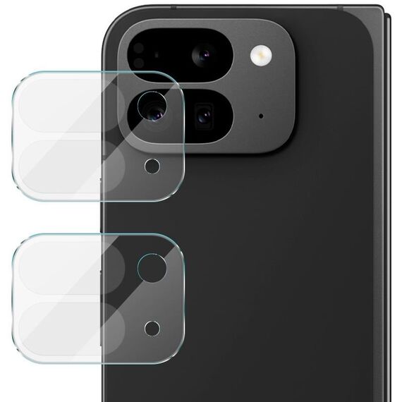 Per Google Pixel 9 Pro Fold 2 pezzi/set pellicola per obiettivo fotocamera posteriore in vetro HD imak