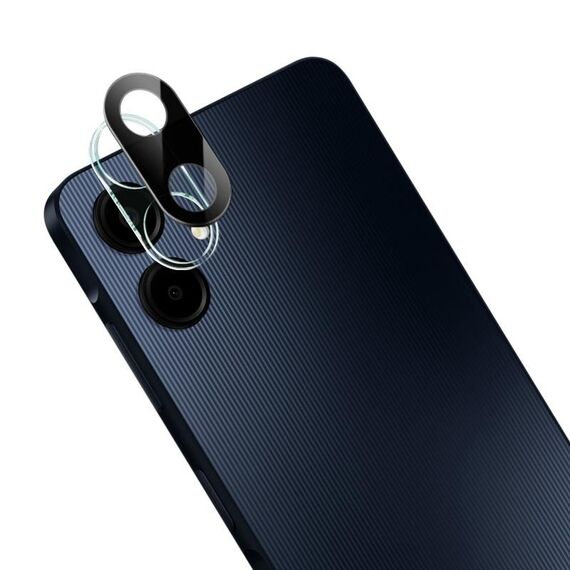 Per Samsung Galaxy A06 4G imak Pellicola per obiettivo in vetro integrato ad alta definizione Versione nera