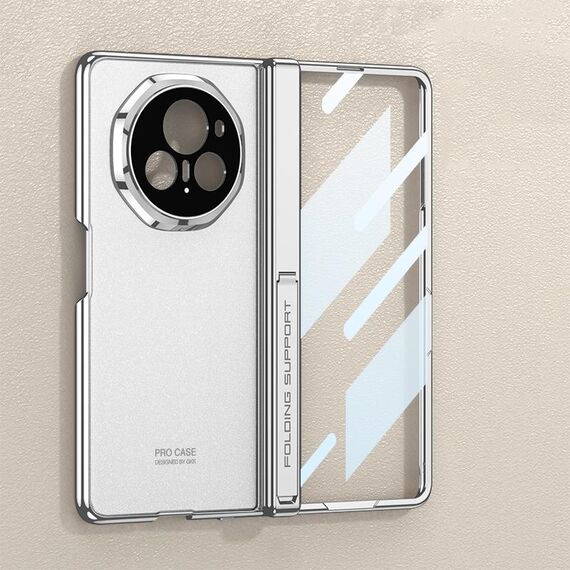Custodia per telefono antiurto con cerniera magnetica integrata For Honor Magic V3 GKK AG Phantom (argento)