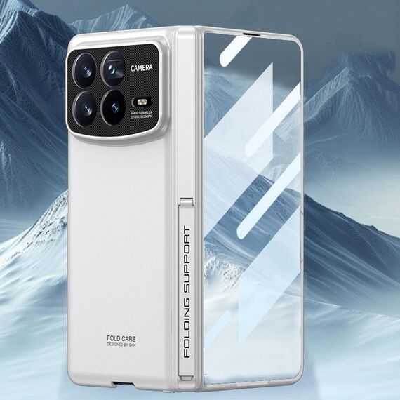 Per Xiaomi Mix Fold 4 GKK Custodia per telefono con cerniera pieghevole magnetica integrata all-inclusive (argento)