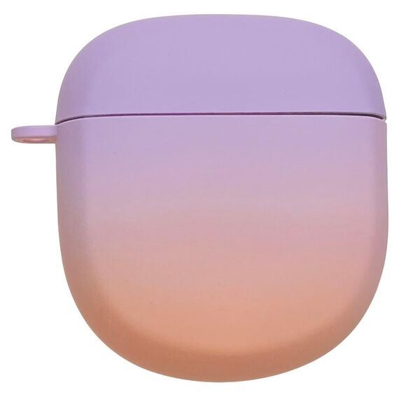 Per Bose QuietComfort Earbuds II / Ultra Gradient PC Frosted Custodia protettiva per auricolari (viola rosa)