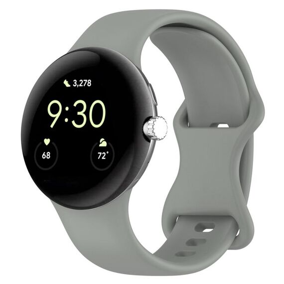 Per Google Pixel Watch 3 41mm Cinturino ufficiale in silicone (grigio)