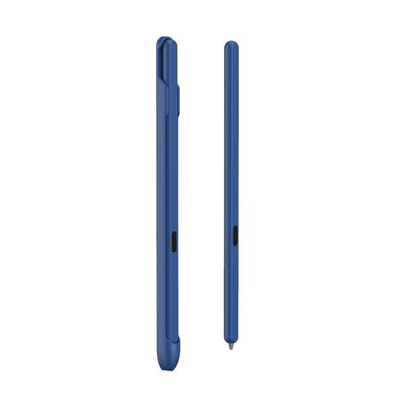 Per Samsung Galaxy Z Fold6 / 5 / 4 / 3 Penna stilo elettromagnetica con slot per penna (blu)