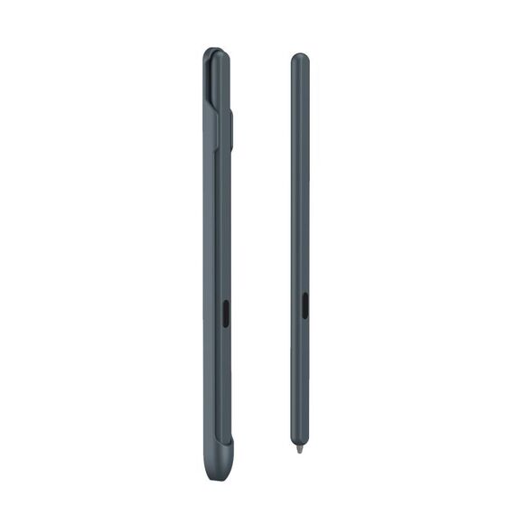 Per Samsung Galaxy Z Fold6 / 5 / 4 / 3 Penna stilo elettromagnetica con slot per penna (grigio scuro)
