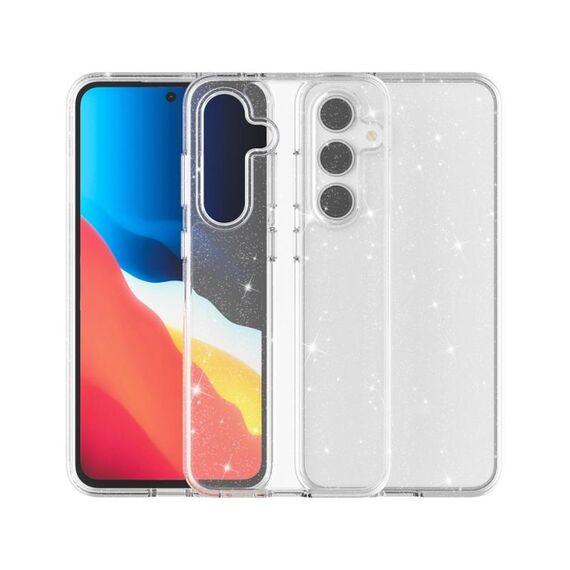 Per Samsung Galaxy S24 FE 5G Custodia antiurto in stile Terminator (bianca)