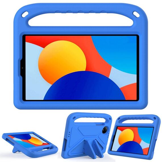 Per Xiaomi Redmi Pad SE 8.7 Custodia per tablet antiurto in EVA con supporto (blu)