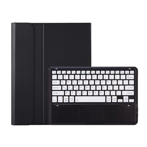 Per Huawei MatePad Air 12 2024 AH23 Custodia per tablet in pelle con tastiera Bluetooth staccabile ultrasottile (nero bianco)