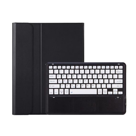 Per Honor MagicPad 2 12.3 AH22 Custodia per tablet in pelle con tastiera Bluetooth staccabile ultrasottile (nero bianco)