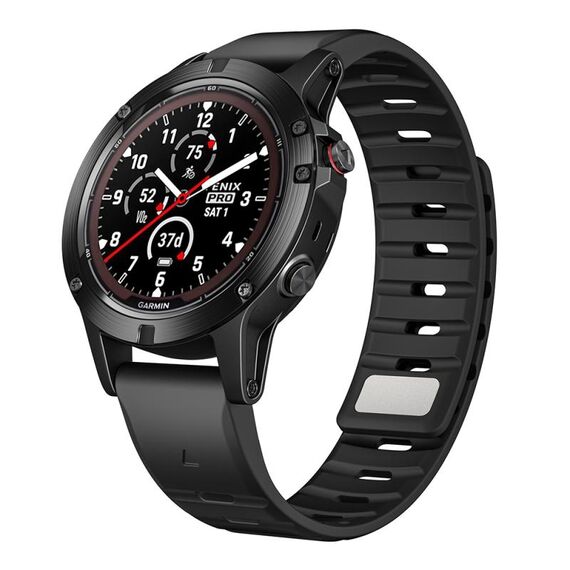 Per cinturino in silicone a sgancio rapido magnetico Garmin da 22 mm (nero)