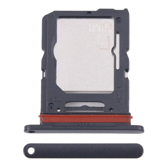 Per Samsung Galaxy M55 SM-M556B Vassoio scheda SIM originale + Vassoio scheda SIM / Vassoio scheda Micro SD (nero)