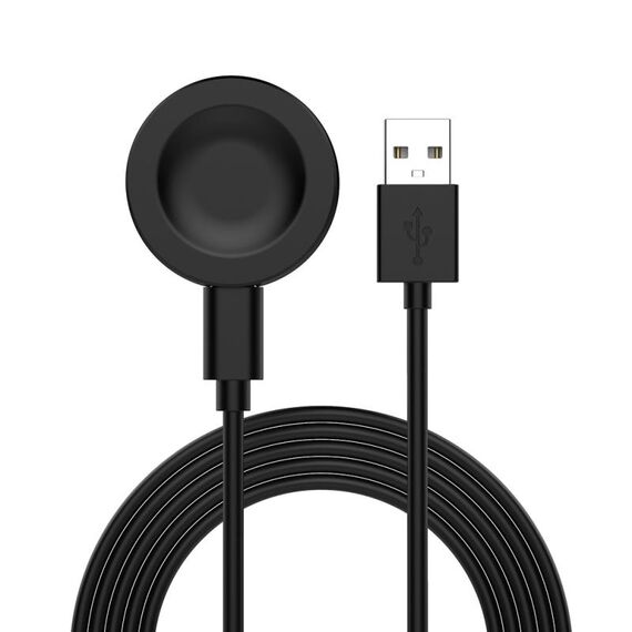 Per Huawei Watch GT5 Pro 46mm Interfaccia USB Cavo di ricarica Smart Watch tipo split, lunghezza: 1 m (nero)