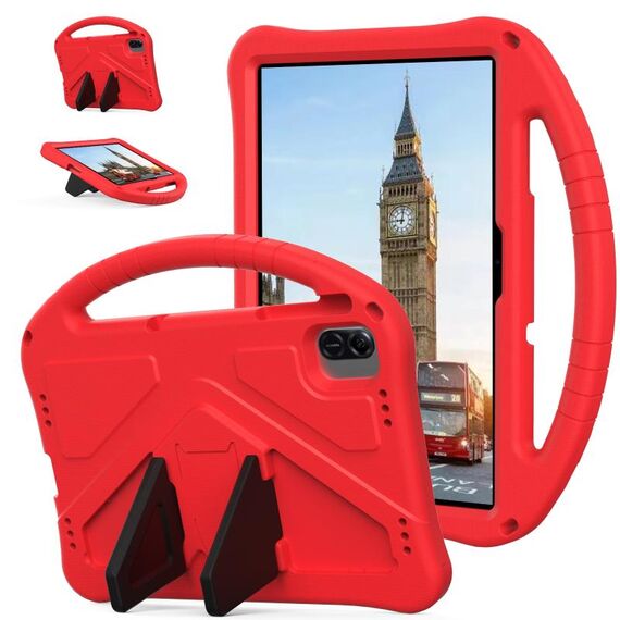 Per Infinix XPad 11 pollici 2024 Custodia antiurto per tablet EVA con supporto (rosso)