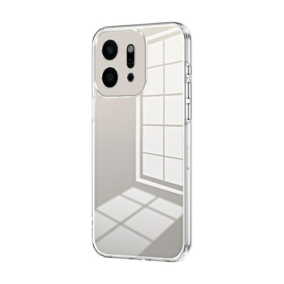 Per Honor Play 9T 5G Custodia per telefono con placcatura trasparente e foro sottile (trasparente)