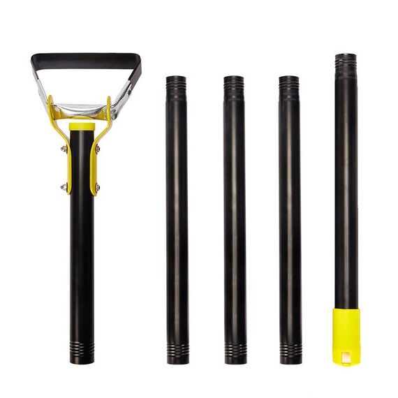 MYL-10 Attrezzi da giardino per zappe da diserbo ad anello con staffa, specifica: 5 sezioni 2,0 m