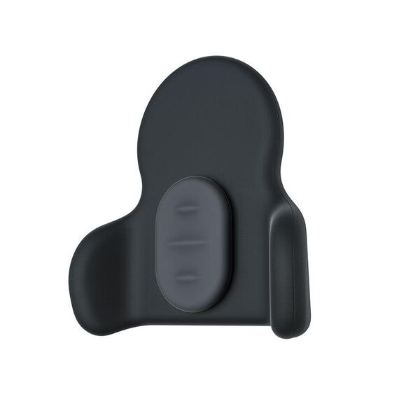 Supporto lombare regolabile in memory foam per auto multifunzionale, colore: grigio classico