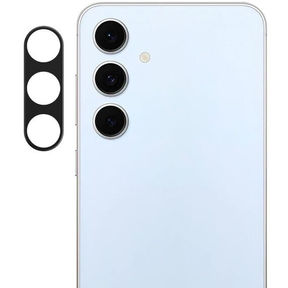 Per Samsung Galaxy S24 FE 5G IMAK Custodia protettiva per obiettivo fotocamera in metallo