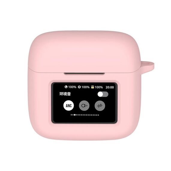 Per JBL Tour Pro 3 Custodia protettiva per auricolari wireless in silicone (rosa)