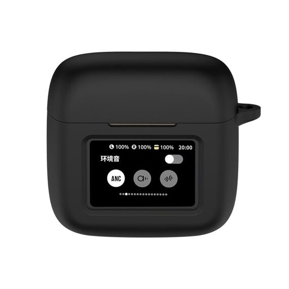 Per JBL Tour Pro 3 Custodia protettiva in silicone per auricolari wireless (nero)