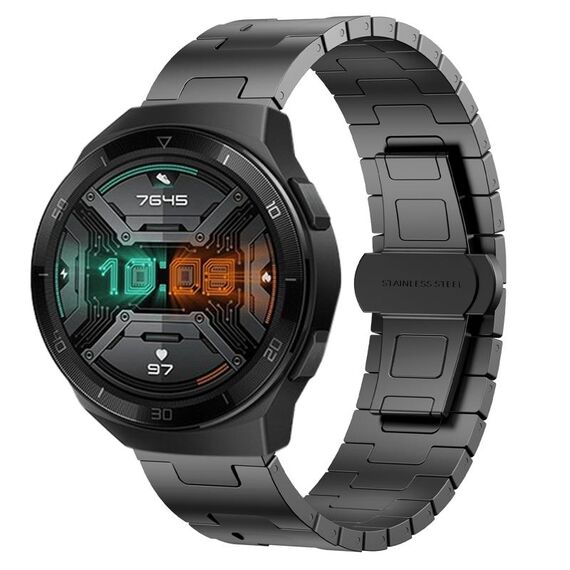 For Huawei Watch GT 2e Titanium Alloy 22mm Metal Watch Band(Titanium Color)