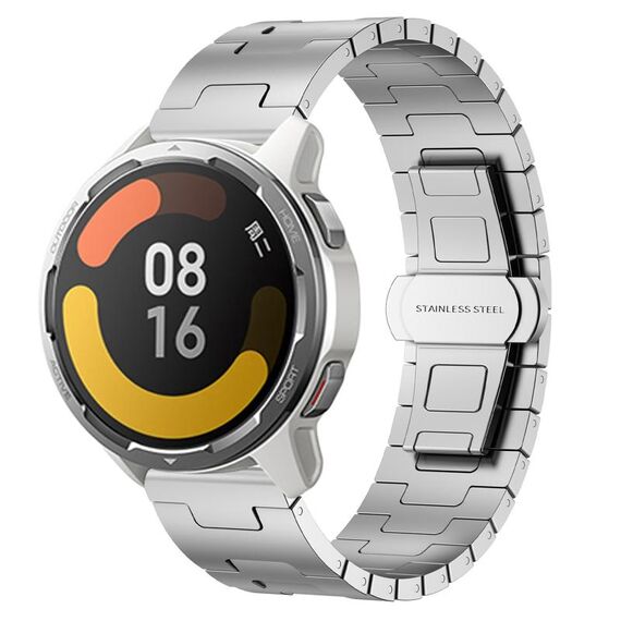 For Xiaomi Watch Color 2 Titanium Alloy 22mm Metal Watch Band(Silver)