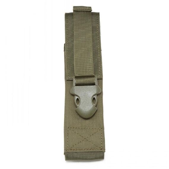 Borsa per torcia elettrica da esterno, multifunzionale, custodia per bastone da lancio, kit di attrezzi per MP5 (verde)
