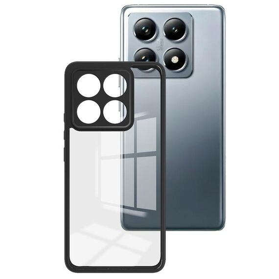 Per Xiaomi 14T Pro imak UX-9A Series Custodia antiurto per telefono con airbag a quattro angoli