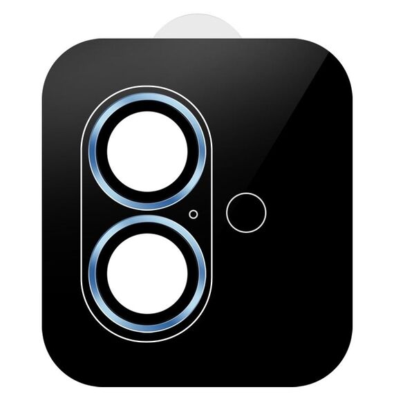 Per iPhone 16 / 16 Plus TGVIS 9H Anti Reflection HD Lens Protector (Blu)