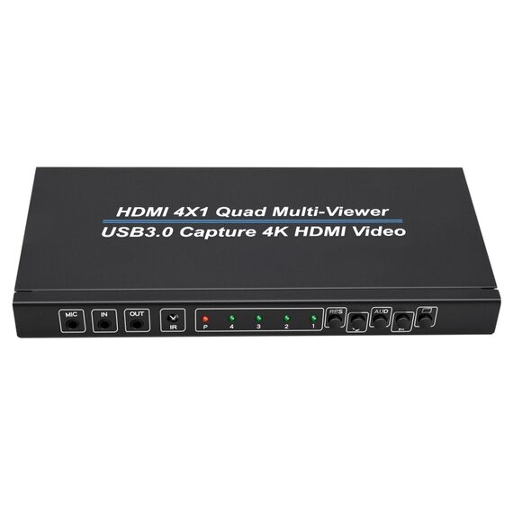 Splitter HDMI NK-941S 4K HDMI 4x1 + acquisizione video USB 3.0 EDA006245501A 6922802897951