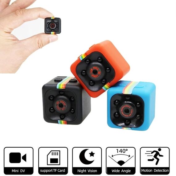 Mini telecamera 480p visione notturna IR supporto scheda SD NC5213B 6922319540920