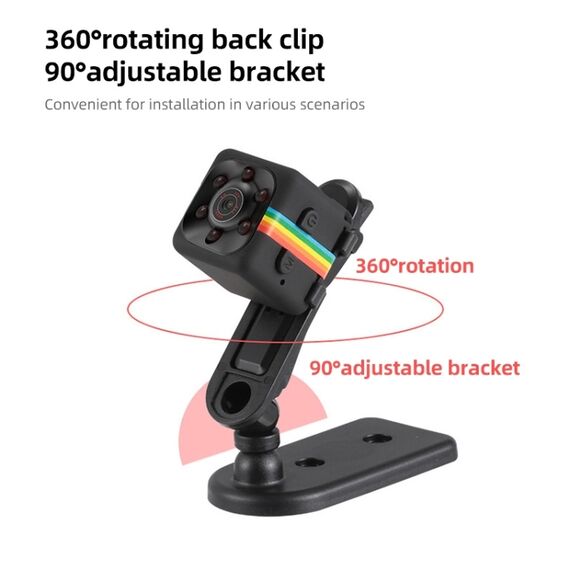 Mini telecamera 480p visione notturna IR supporto scheda SD NC5213B 6922319540920