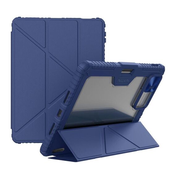Per Xiaomi Pad 7 / Pad 7 Pro NILLKIN Bumper Pro Camshield Custodia in pelle per tablet (blu)