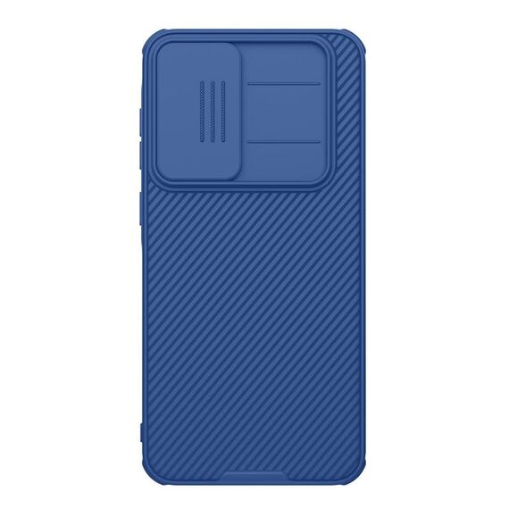 Per Samsung Galaxy A36 5G NILLKIN Black Mirror Pro Series Camshield Custodia per telefono PC (blu)