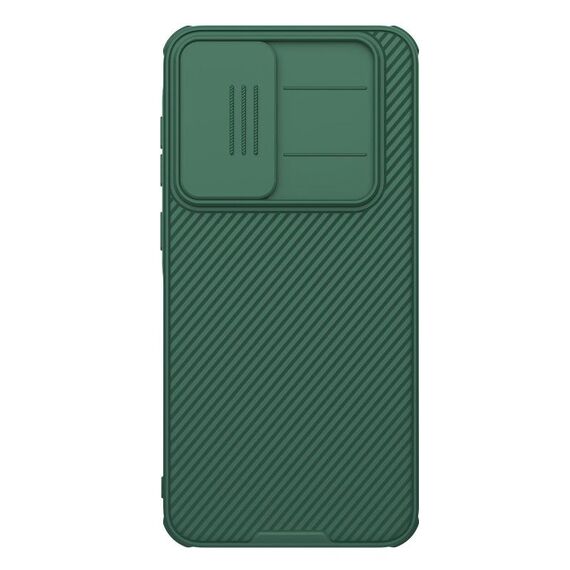 Per Samsung Galaxy A36 5G NILLKIN Black Mirror Pro Series Camshield Custodia per telefono PC (verde)