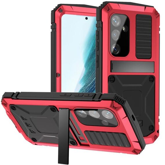 Per Samsung Galaxy S25+ 5G R-JUST Life Custodia impermeabile antipolvere antiurto per telefono (rosso)