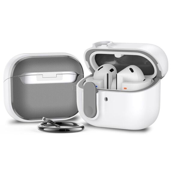 Per Samsung Galaxy Buds3 / 3 Pro Mars Custodia protettiva per auricolari con blocco di sicurezza (bianco)