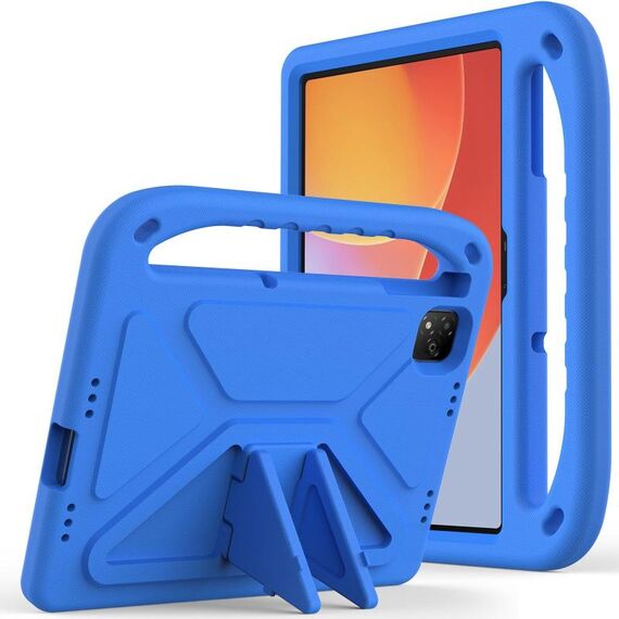 Per Infinix Xpad 11 2024 Custodia per tablet antiurto in EVA con supporto (blu)