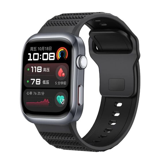 Per Huawei Watch D2 Cinturino in silicone punteggiato (nero)