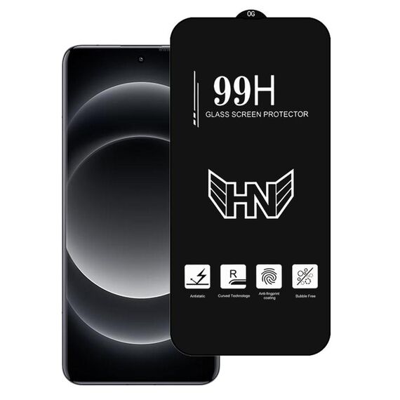 Per Xiaomi 14 Pellicola in vetro temperato a schermo intero con ampio arco in alluminio ultra alto