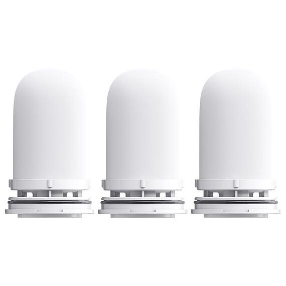 3 pezzi Xiaomi Mijia Filtro purificatore acqua rubinetto 2 (bianco)