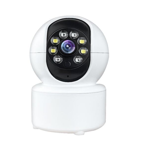 A10 Mini 360 PTZ WiFi Telecamera di sorveglianza Smart Home IP Camera Night Vision Baby Monitor (Bianco)