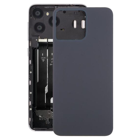 Per ZTE Blade V50 Design 4G Cover posteriore in vetro per batteria (nero)
