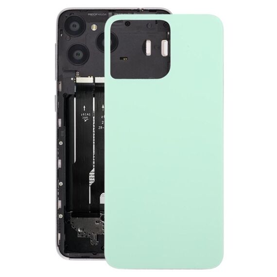 Per ZTE Blade V50 Design 4G Cover posteriore in vetro per batteria (verde)