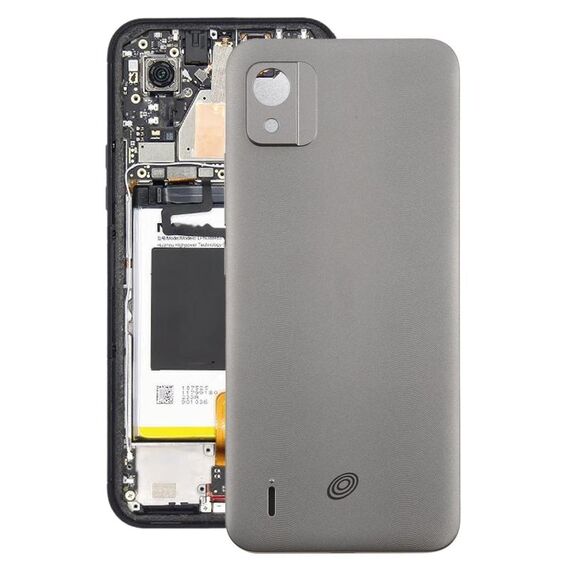 Per Nokia C110 Cover posteriore batteria originale (grigio)