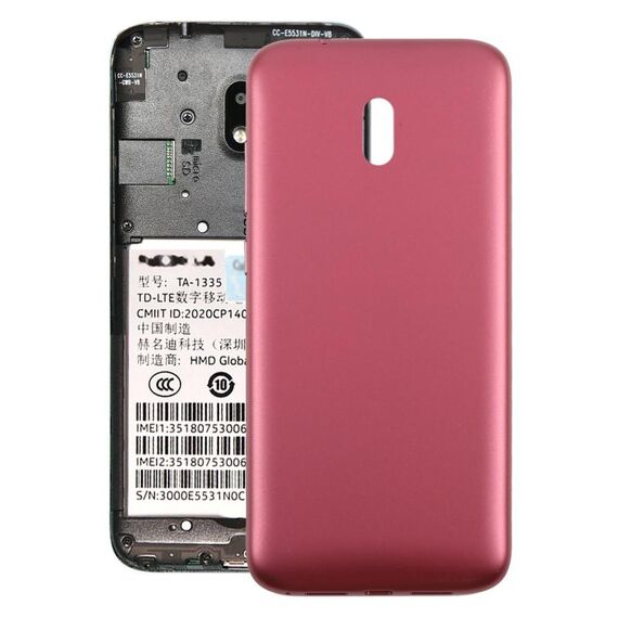Per Nokia C1 Plus Cover posteriore batteria originale (rosso)