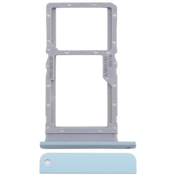 Per Nokia G22 Vassoio scheda SIM originale + Vassoio scheda SIM / Vassoio scheda Micro SD (blu)