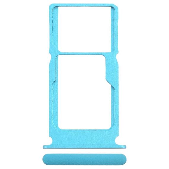 Per Nokia G50 Vassoio scheda SIM originale + Vassoio scheda SIM / Vassoio scheda Micro SD (blu)