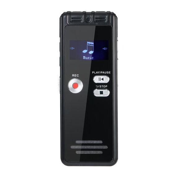 SK6 0,8 pollici LED Screen Registratore Interviste USB Ricaricabile Lettore MP3 32 GB