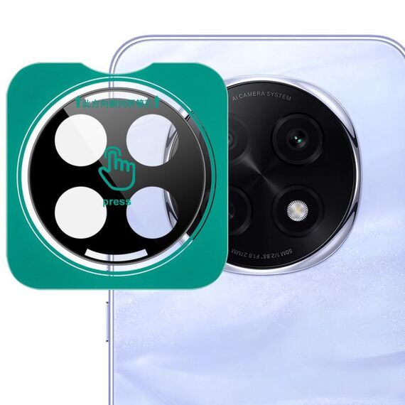 Per OPPO A5 Pro imak Black Version HD Glass Pellicola per obiettivo fotocamera posteriore, versione autoposizionante